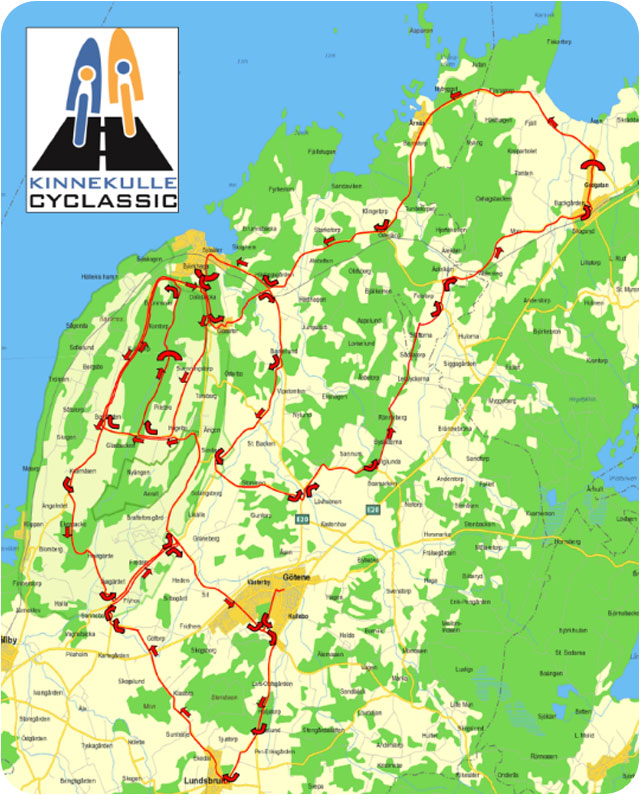 Avstängning av vägar i samband med cykeltävlingar - 20-22 maj - Götene