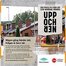 En informationskampanj om beredskap från Myndigheten för samhällsskydd och beredskap och Götene kommun.