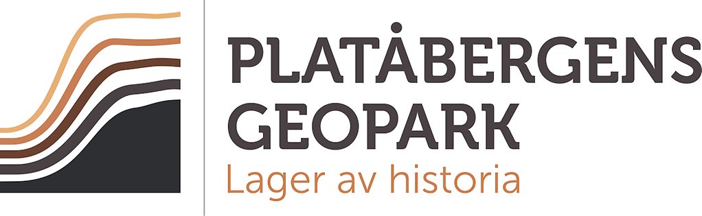 Logotype Platåbergens Geopark