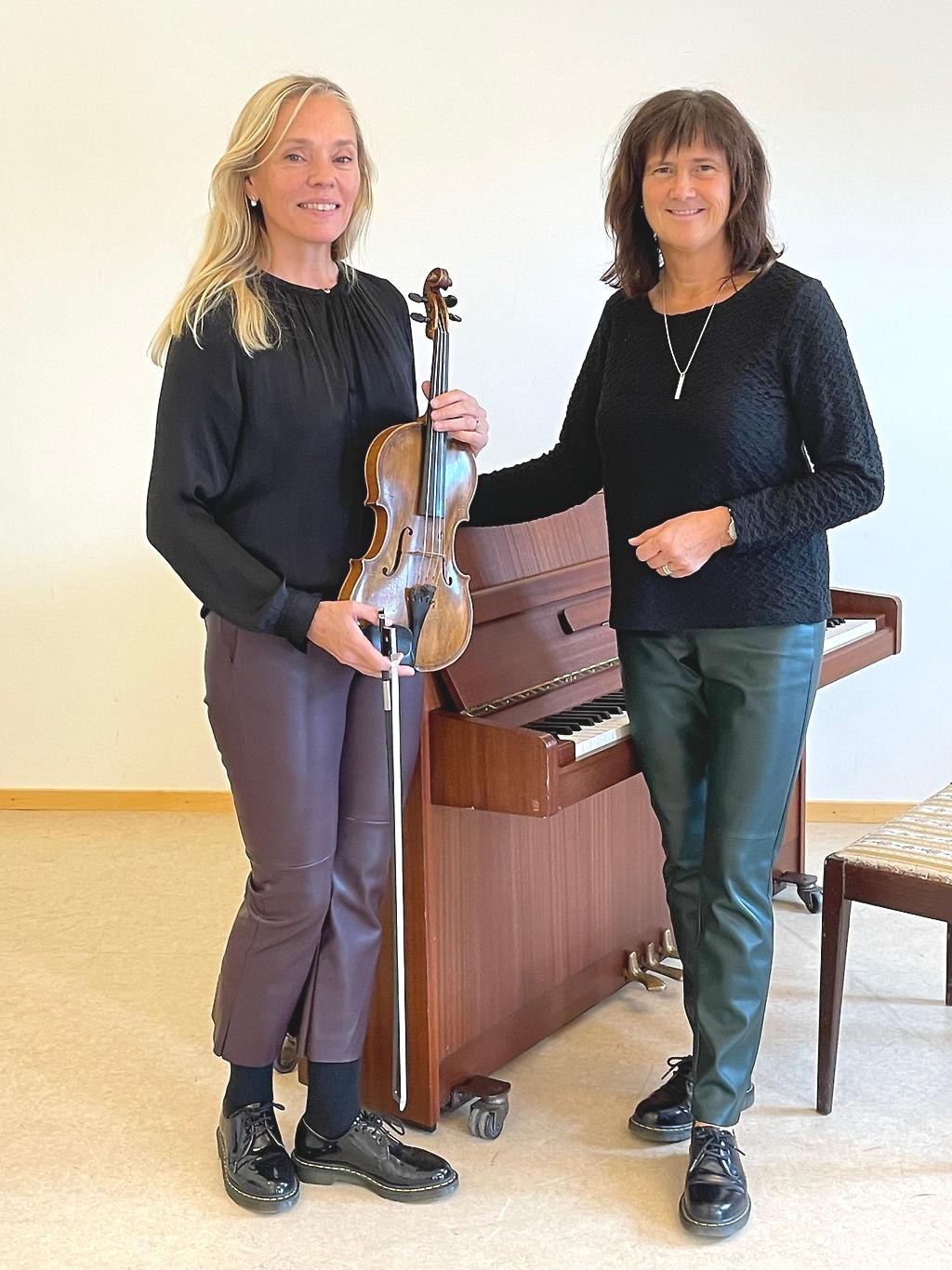 Ulla Stern (vänster) och Lena Öberg (höger). 