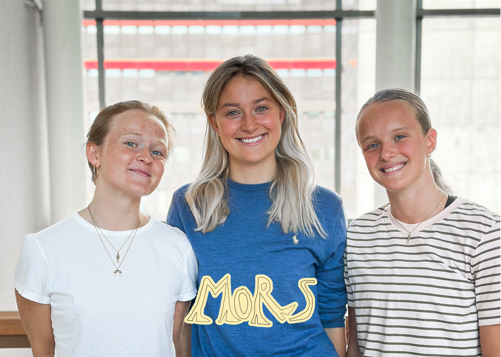 Tre tjejer som ska föreläsa