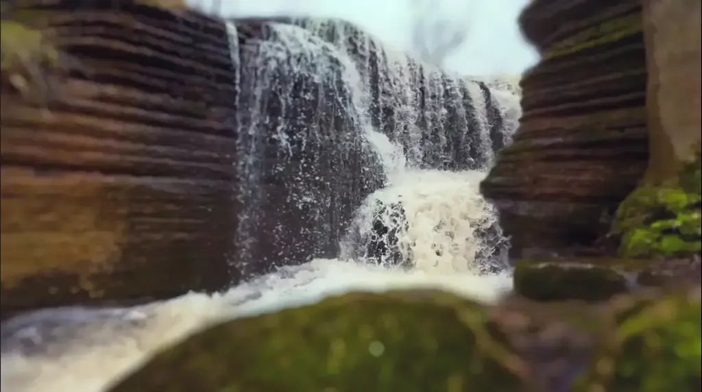 Vattenfallet i Martorp.