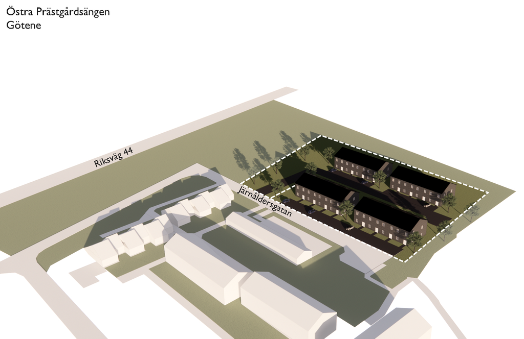 Exempel på möjlig bebyggelse
