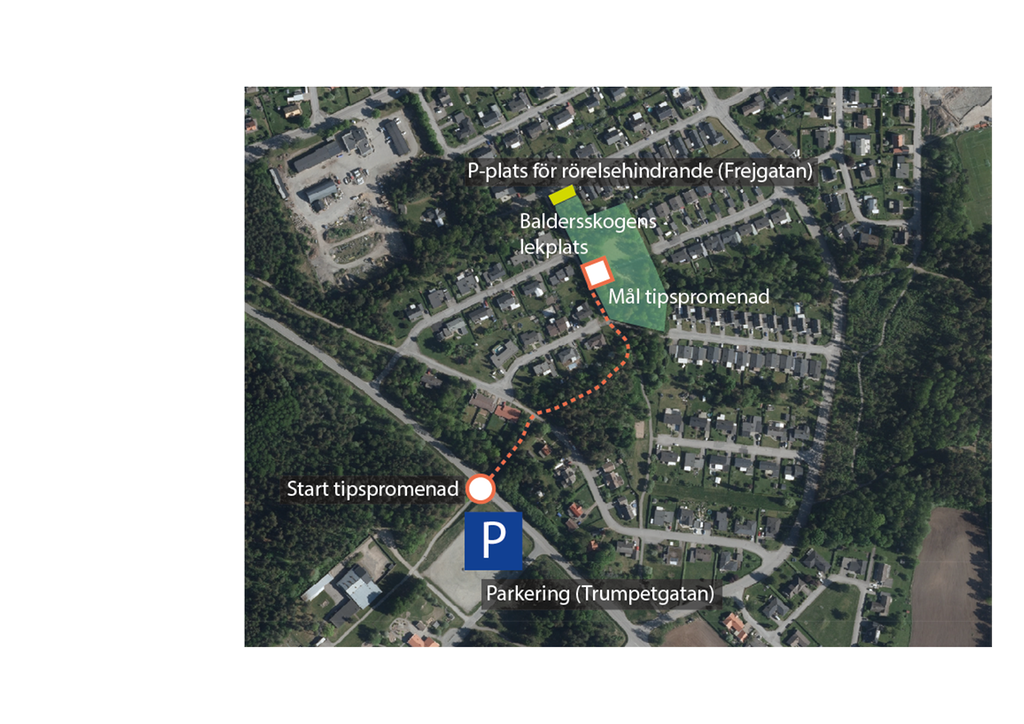 Karta Parkering lekplats