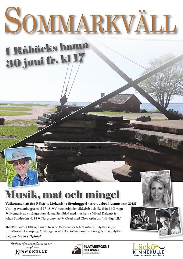 Affisch om evenemanget. Informationen i affischen finns på sidan.