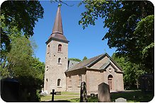 Medelplana kyrka. Klicka på bilden för att förstora.