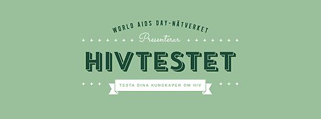 Testa dina kunskaper om hiv med hivtestet