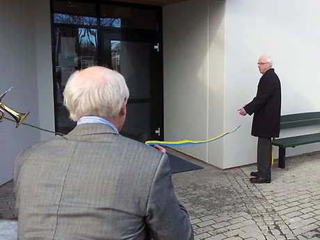 Bandklippning av Ingvar Svensson. Klicka på bilden för att förstora.