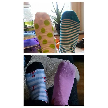 Hälsning från Heldeborgen :) hemvården & SG  Underbart annorlunda inslag # Rockasockorna