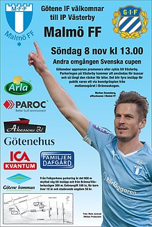 Foto: Mats Javerud /Medax Production Markus Rosenberg, affischnamn i Malmö FF