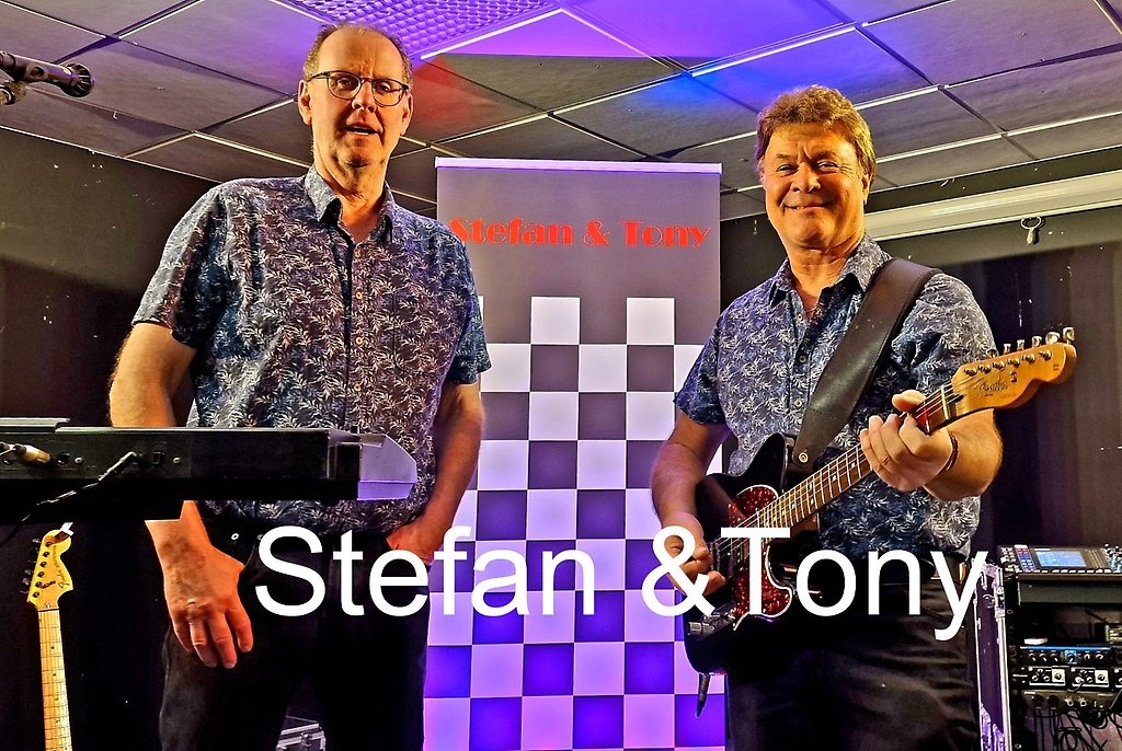 Bild av musikerna Stefan och Tony