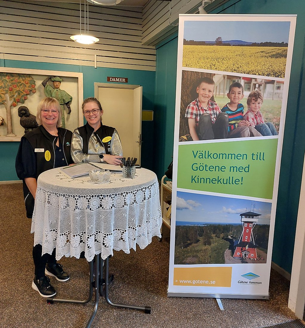 Mariana och Emelie personal Kultur och Fritid