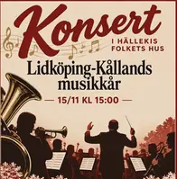 Konsert med Lidköping-Kållands musikkår.