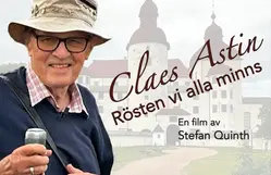 Claes Astin. I bakgrunden syns Läckö slott.